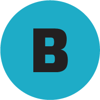 B