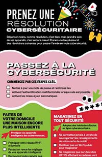 vignette de Prenez une résolution cybersécuritaire